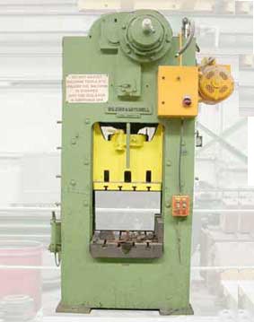 200 ton Wilkins & Mitchell Trimming Press